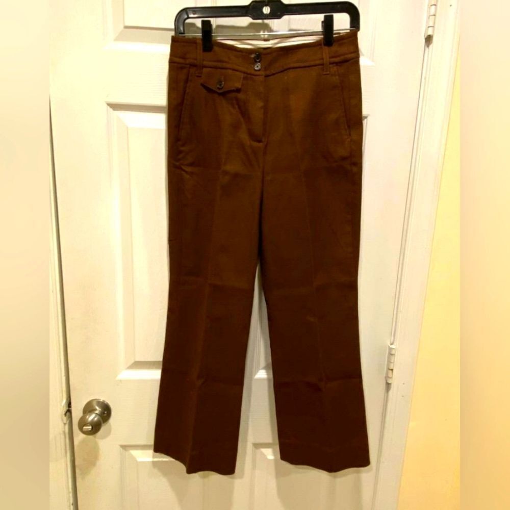 J. Crew Trousers, Women's sz 2, brown.